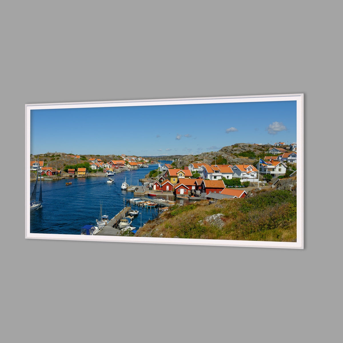 LED-Wandbild 60x120 cm quer – Meer & Küste