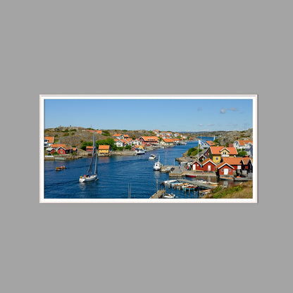 LED-Wandbild 60x120 cm quer – Meer & Küste
