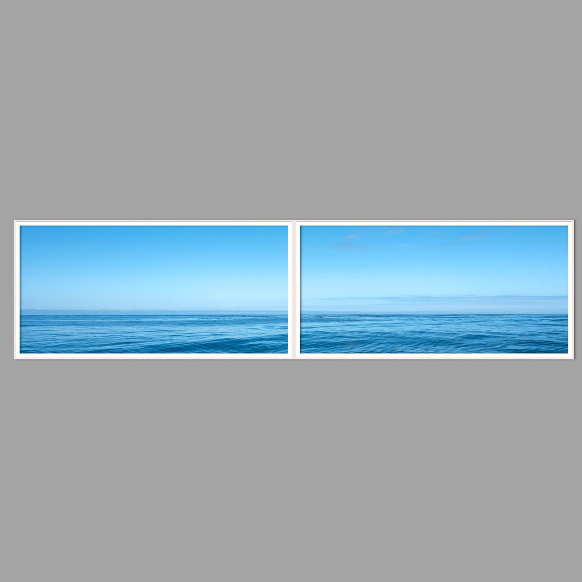 LED-Wandbild Zweiteiler quer 240x60 cm – Meer & Küste