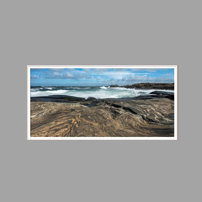 LED-Wandbild 60x120 cm quer – Meer & Küste