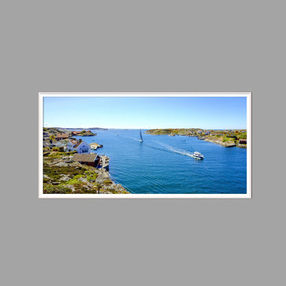 LED-Wandbild 60x120 cm quer – Meer & Küste