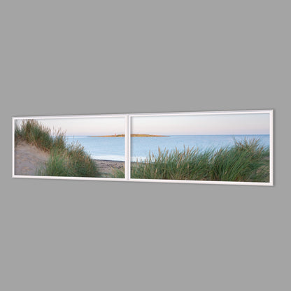 LED-Wandbild Zweiteiler quer 240x60 cm – Meer & Küste