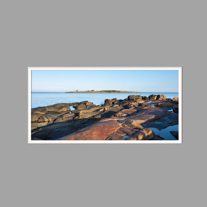 LED-Wandbild 60x120 cm quer – Meer & Küste