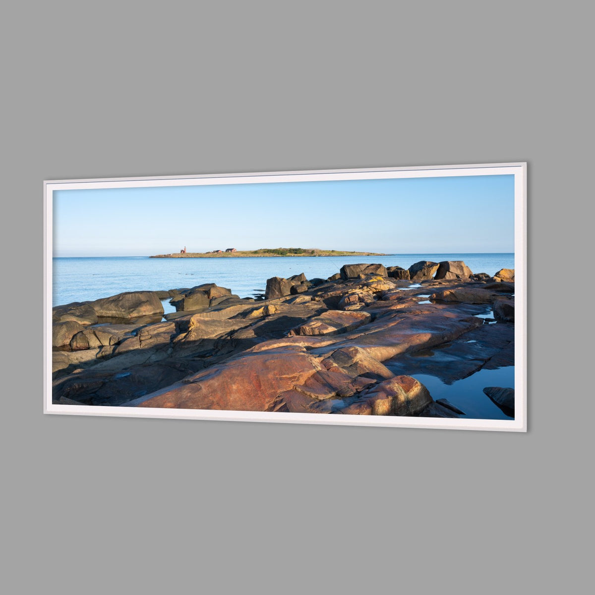 LED-Wandbild 60x120 cm quer – Meer & Küste