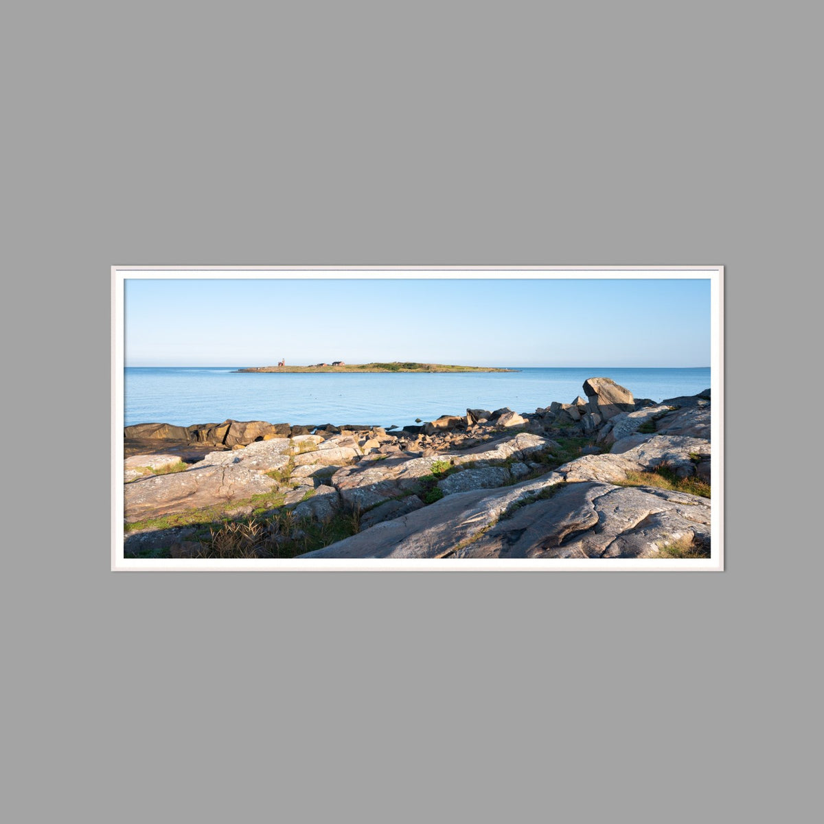 LED-Wandbild 60x120 cm quer – Meer & Küste