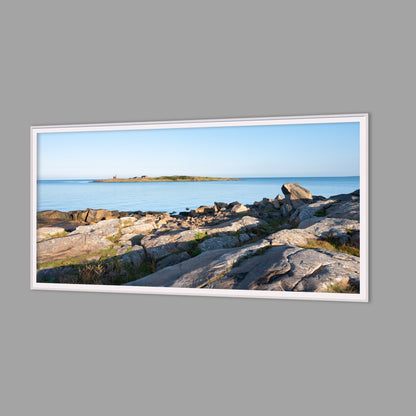 LED-Wandbild 60x120 cm quer – Meer & Küste
