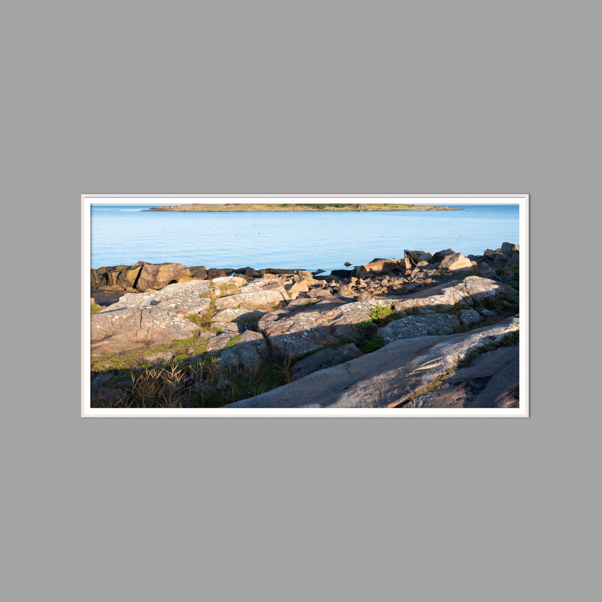 LED-Wandbild 60x120 cm quer – Meer & Küste