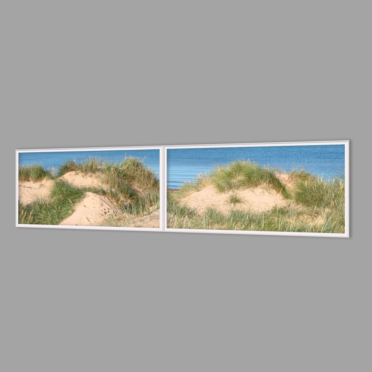 LED-Wandbild Zweiteiler quer 240x60 cm – Meer & Küste