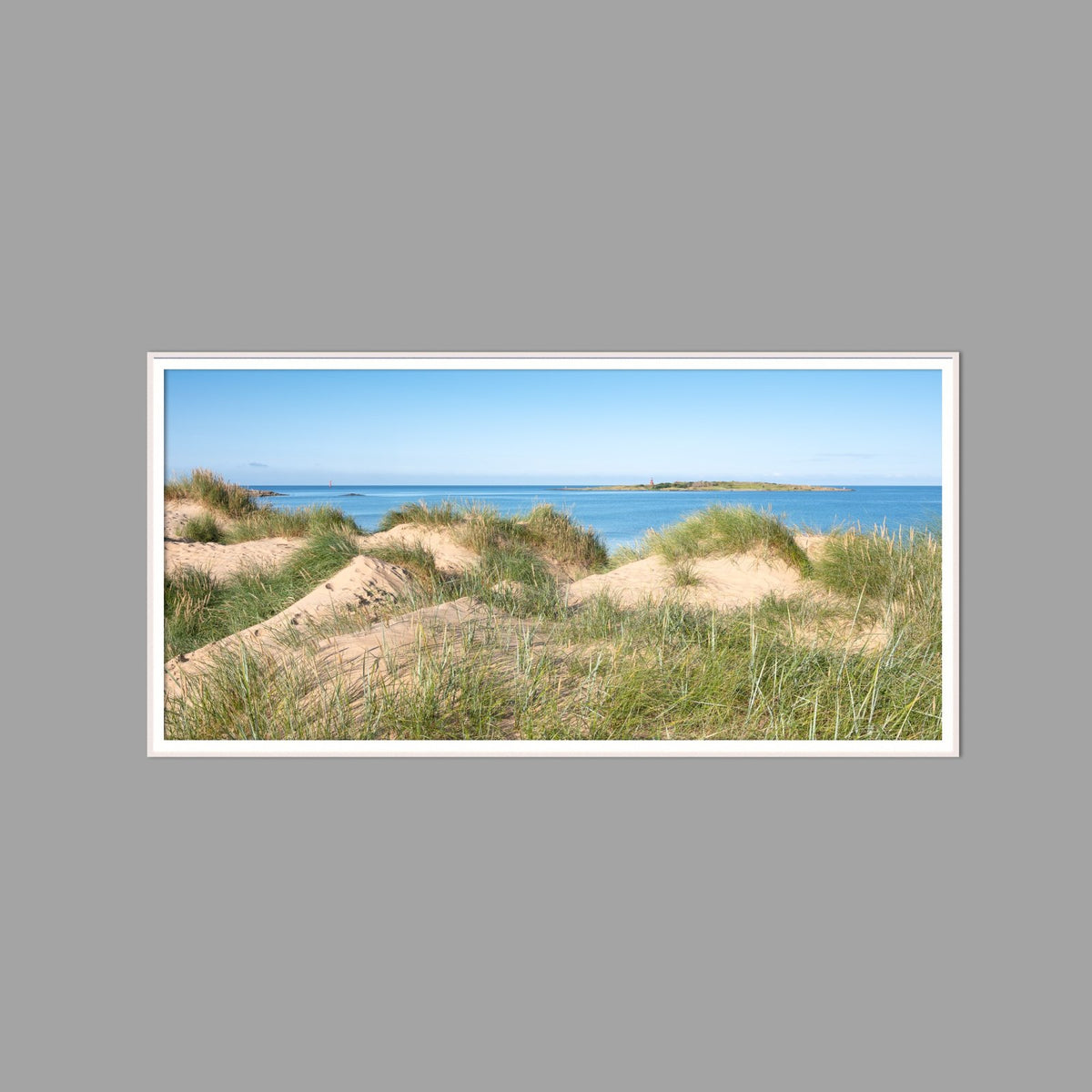LED-Wandbild 60x120 cm quer – Meer & Küste