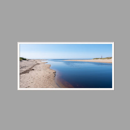LED-Wandbild 60x120 cm quer – Meer & Küste