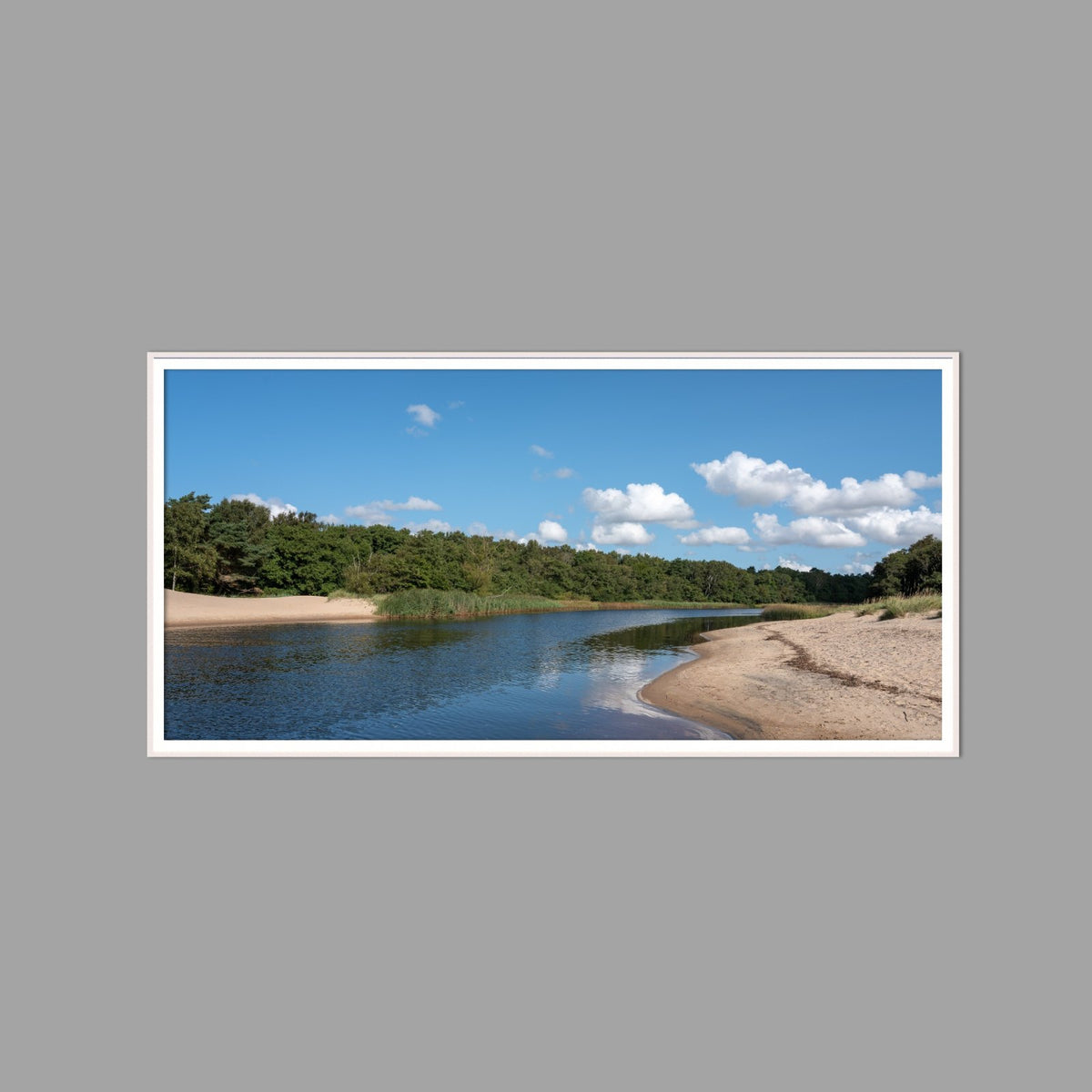 LED-Wandbild 60x120 cm quer – Meer & Küste