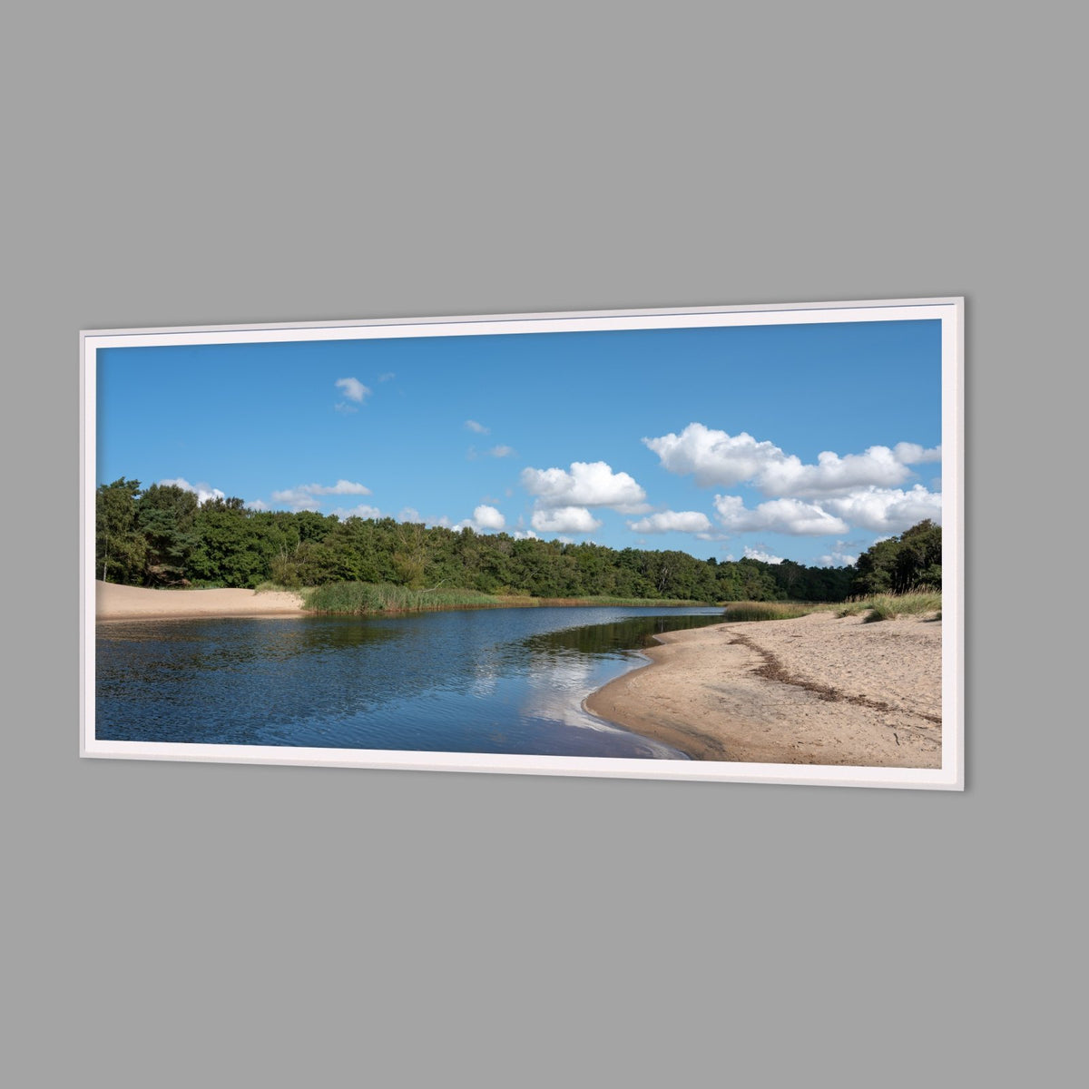 LED-Wandbild 60x120 cm quer – Meer & Küste
