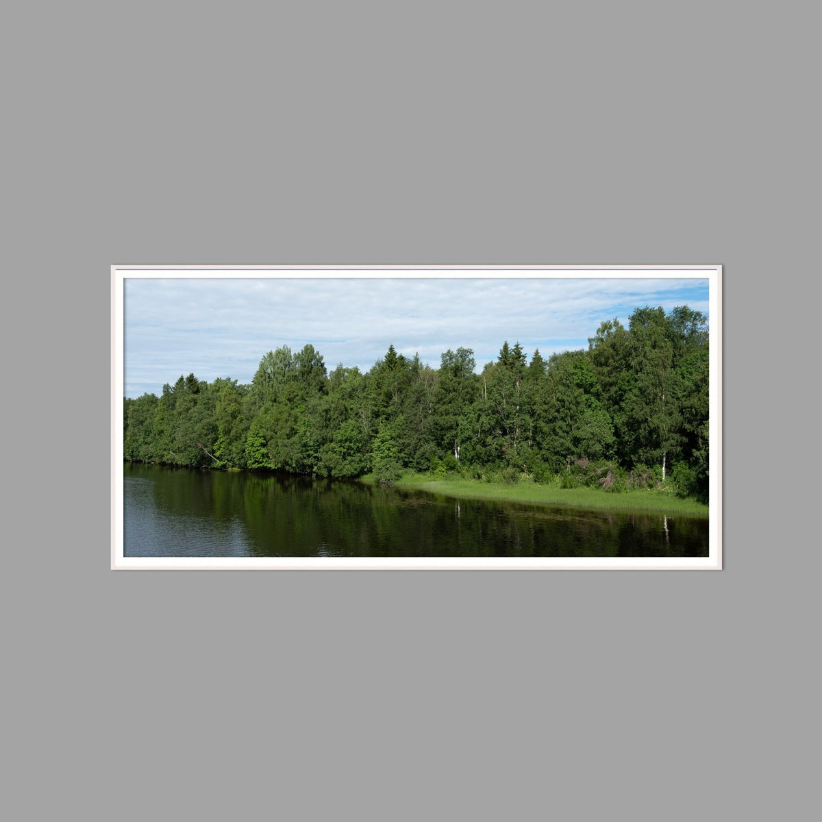 LED-Wandbild 60x120 cm quer – Seen & Flüsse