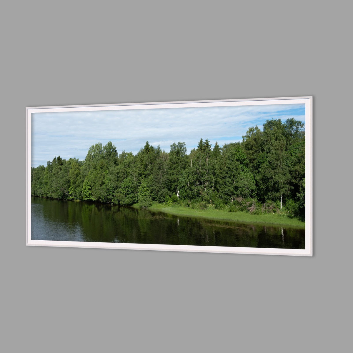 LED-Wandbild 60x120 cm quer – Seen & Flüsse