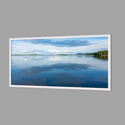 LED-Wandbild 60x120 cm quer – Seen & Flüsse