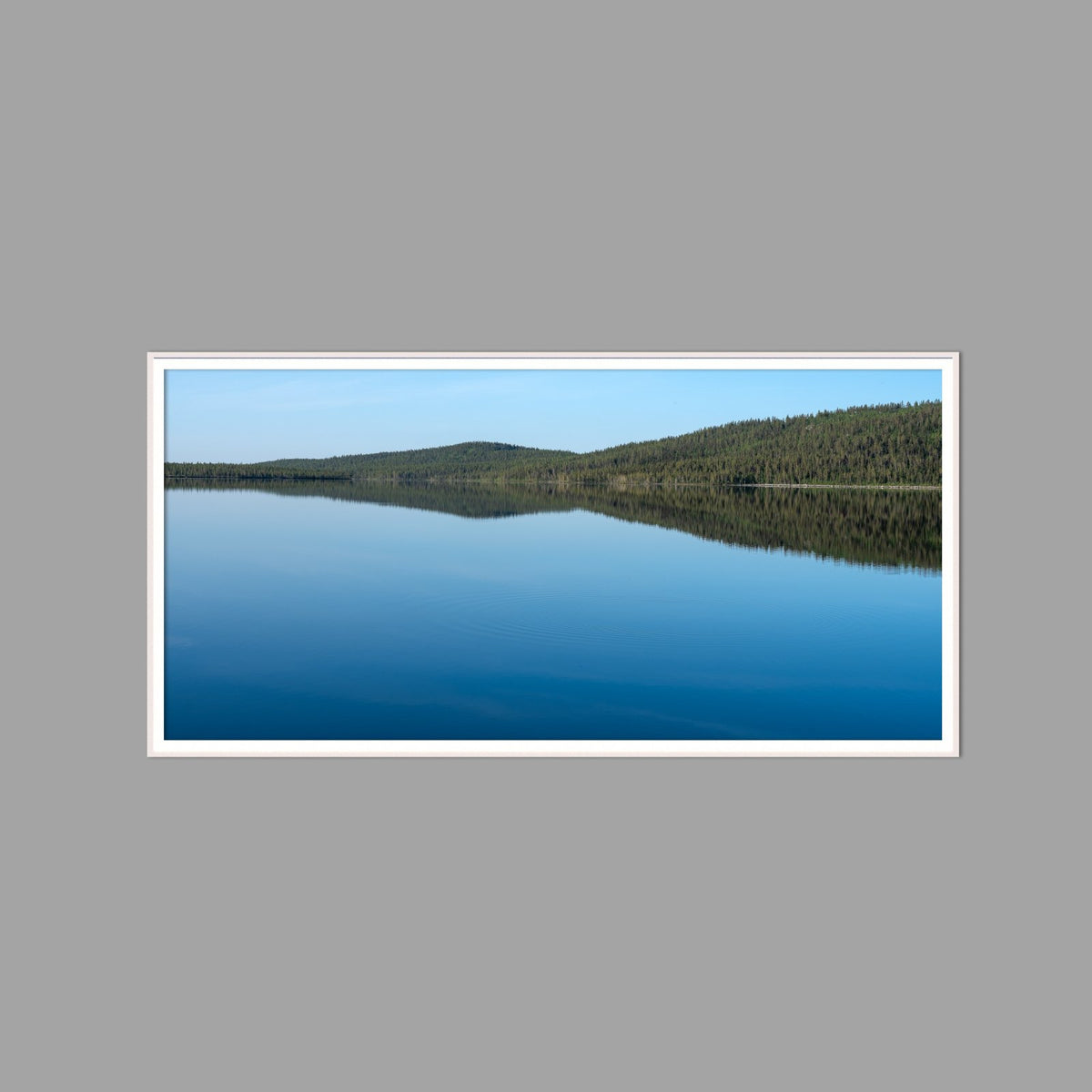 LED-Wandbild 60x120 cm quer – Seen & Flüsse