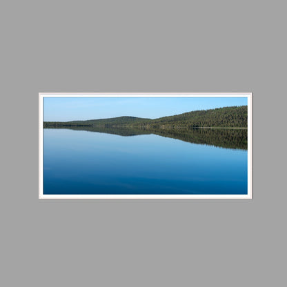 LED-Wandbild 60x120 cm quer – Seen & Flüsse