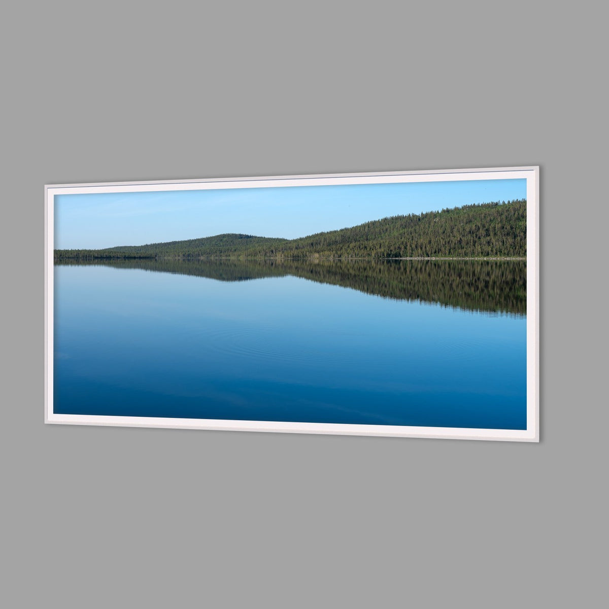 LED-Wandbild 60x120 cm quer – Seen & Flüsse
