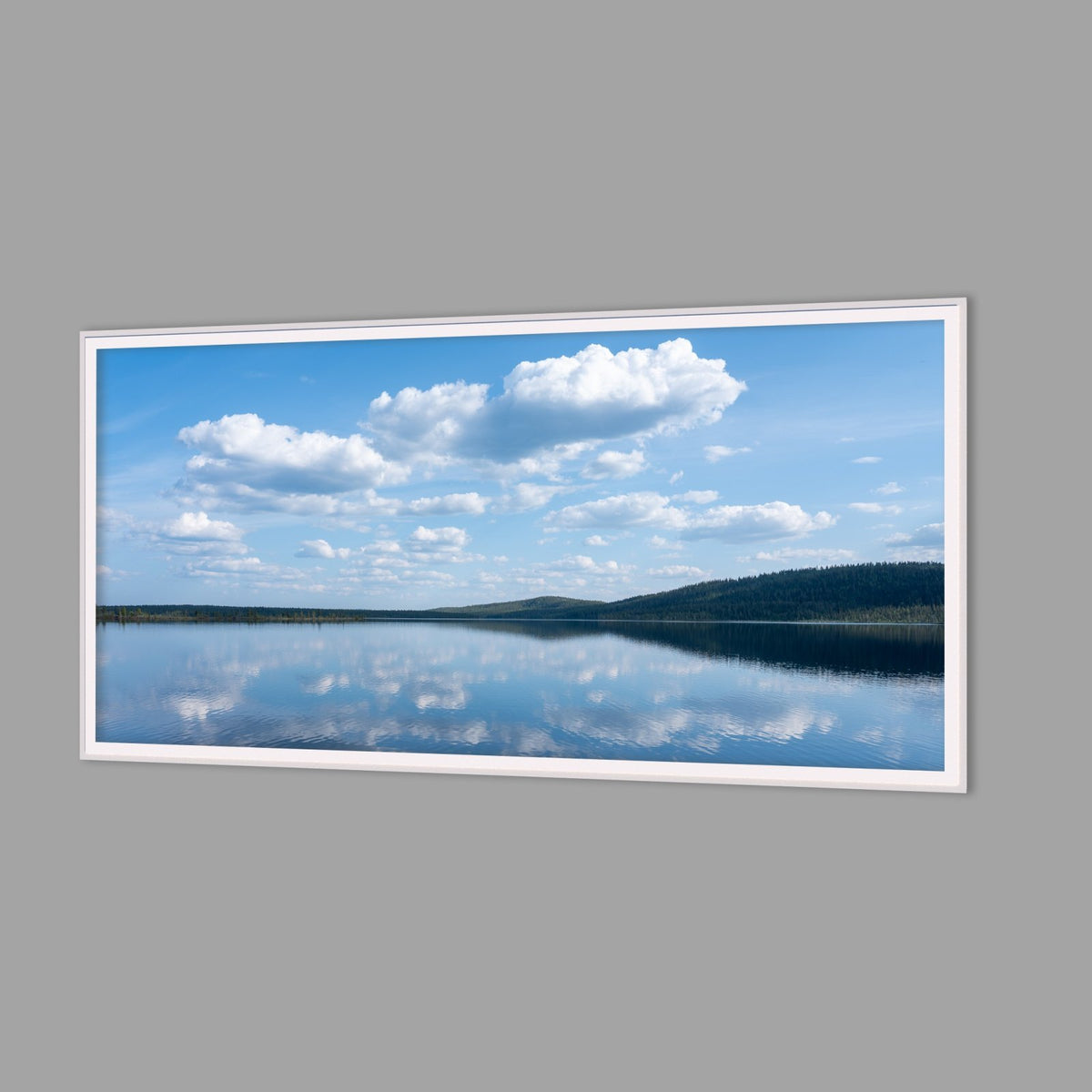 LED-Wandbild 60x120 cm quer – Seen & Flüsse