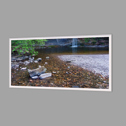 LED-Wandbild 60x120 cm quer – Seen & Flüsse