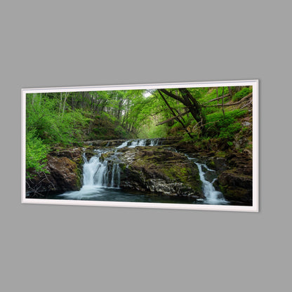 LED-Wandbild 60x120 cm quer – Seen & Flüsse