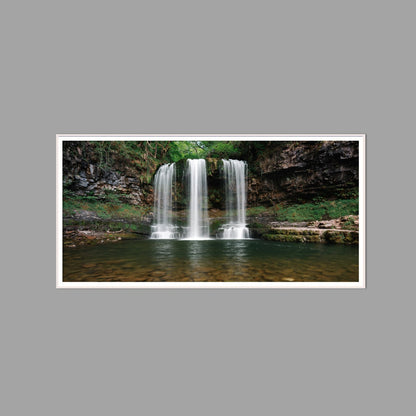LED-Wandbild 60x120 cm quer – Seen & Flüsse