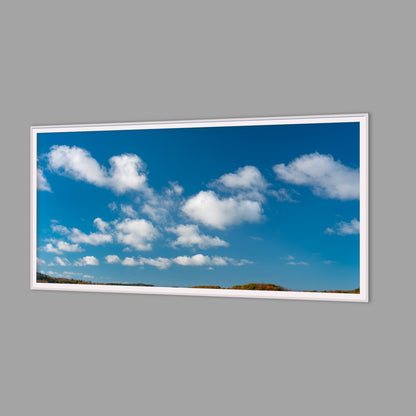 LED-Wandbild 60x120 cm quer – Seen & Flüsse