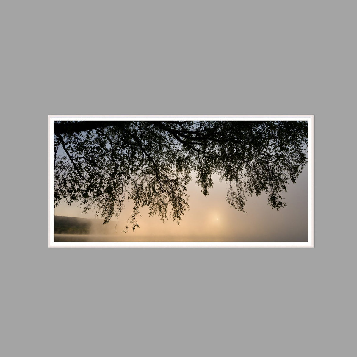 LED-Wandbild 60x120 cm quer – Seen & Flüsse
