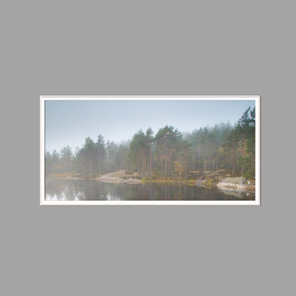 LED-Wandbild 60x120 cm quer – Seen & Flüsse