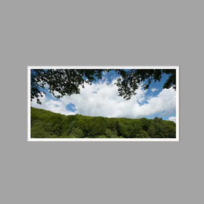 LED-Wandbild 60x120 cm quer – Seen & Flüsse