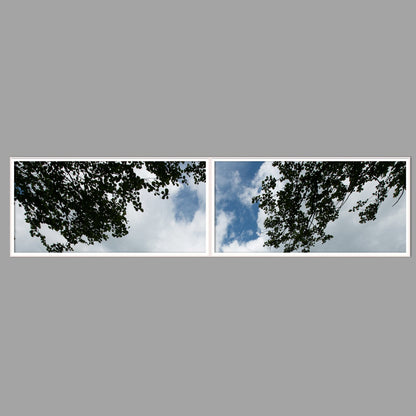 LED-Wandbild Zweiteiler quer 240x60 cm – Seen & Flüsse