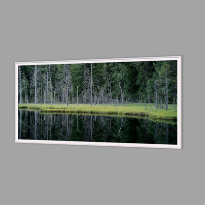 LED-Wandbild 60x120 cm quer – Seen & Flüsse