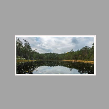 LED-Wandbild 60x120 cm quer – Seen & Flüsse