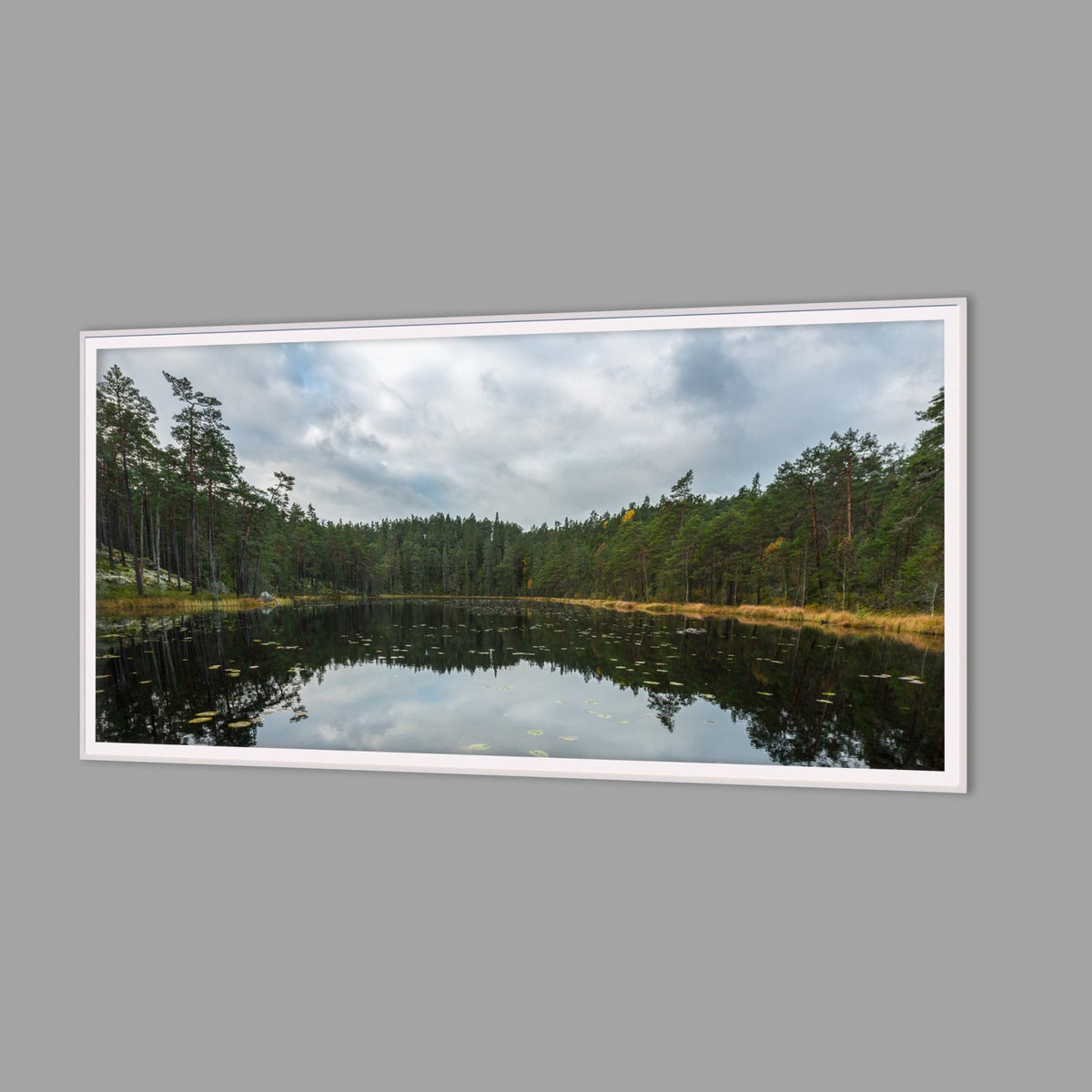 LED-Wandbild 60x120 cm quer – Seen & Flüsse