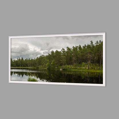 LED-Wandbild 60x120 cm quer – Seen & Flüsse