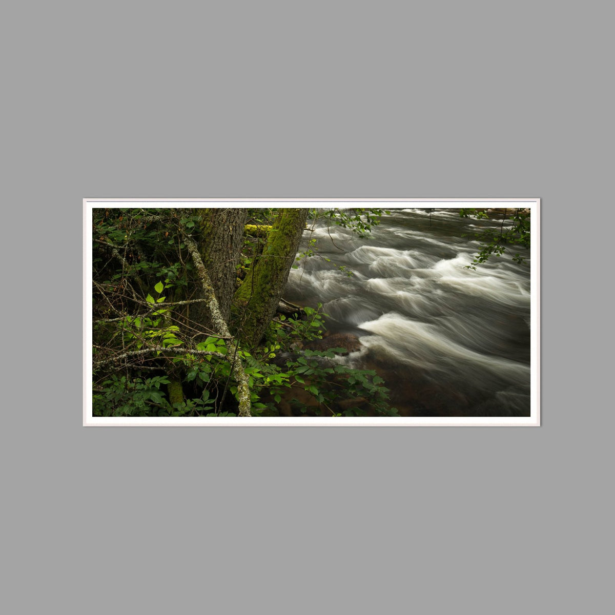 LED-Wandbild 60x120 cm quer – Seen & Flüsse