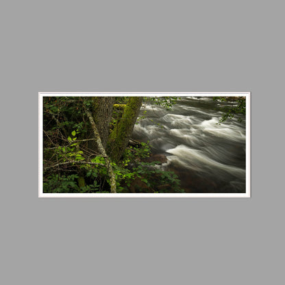LED-Wandbild 60x120 cm quer – Seen & Flüsse