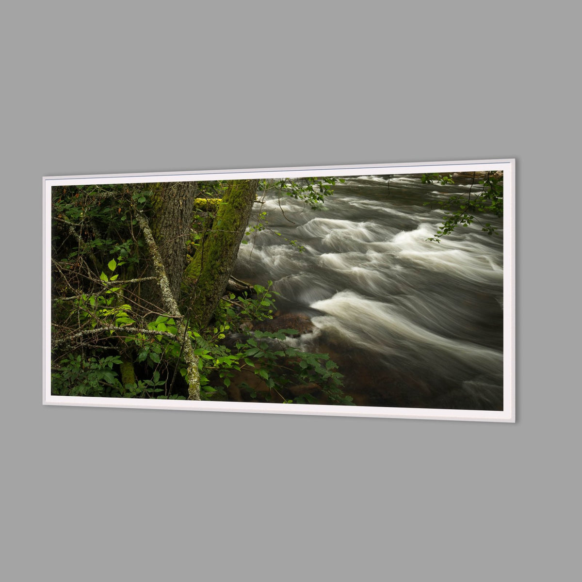 LED-Wandbild 60x120 cm quer – Seen & Flüsse