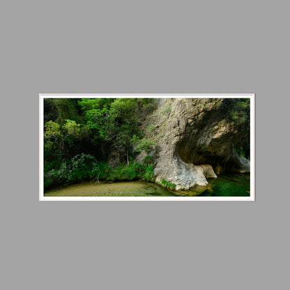 LED-Wandbild 60x120 cm quer – Seen & Flüsse