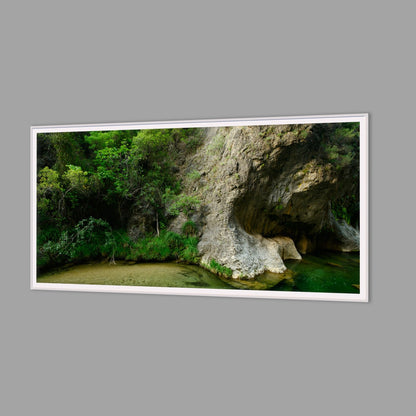 LED-Wandbild 60x120 cm quer – Seen & Flüsse