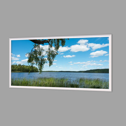 LED-Wandbild 60x120 cm quer – Seen & Flüsse