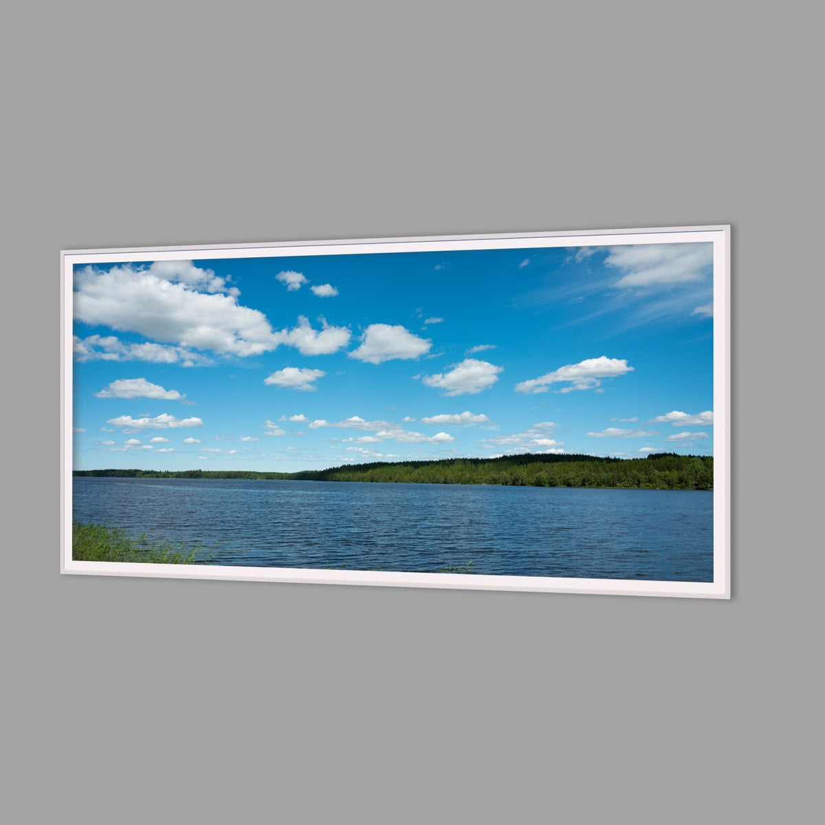 LED-Wandbild 60x120 cm quer – Seen & Flüsse