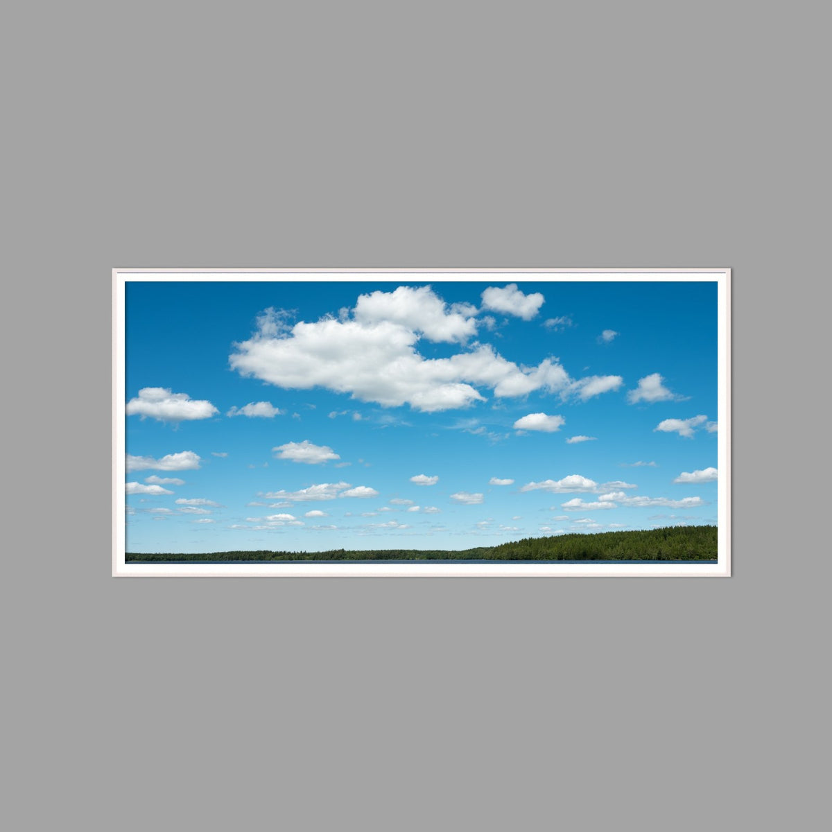 LED-Wandbild 60x120 cm quer – Seen & Flüsse