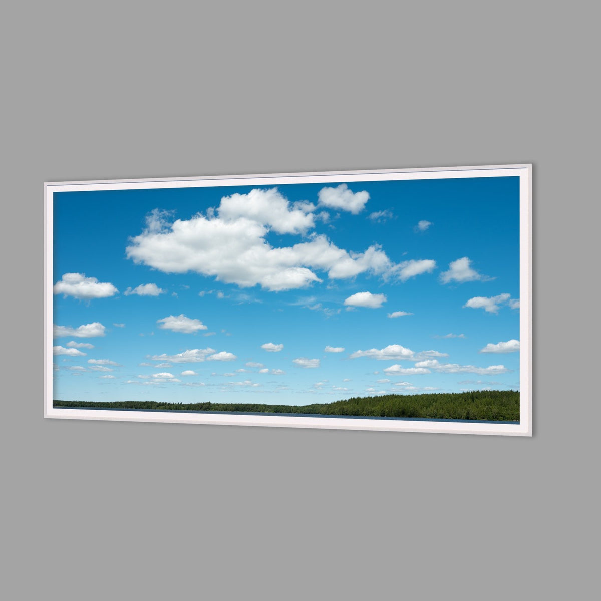 LED-Wandbild 60x120 cm quer – Seen & Flüsse