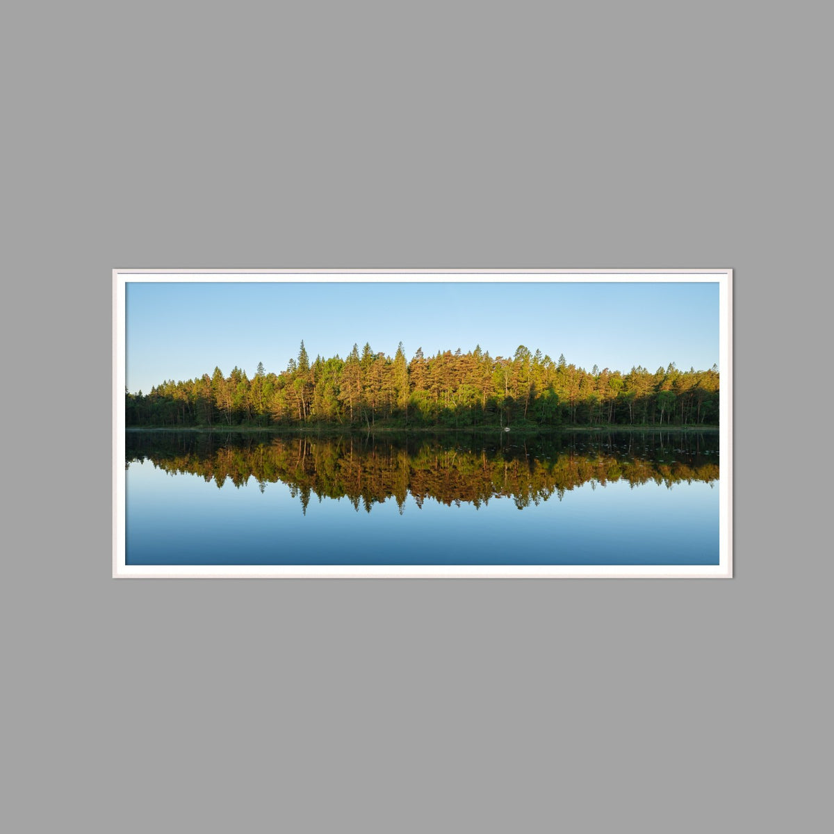 LED-Wandbild 60x120 cm quer – Seen & Flüsse