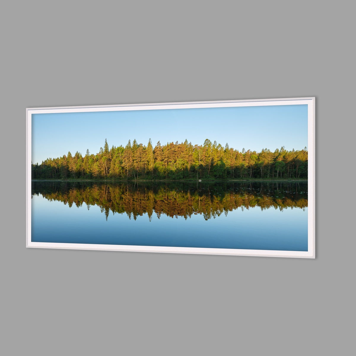 LED-Wandbild 60x120 cm quer – Seen & Flüsse