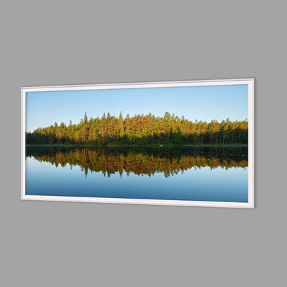 LED-Wandbild 60x120 cm quer – Seen & Flüsse
