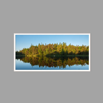 LED-Wandbild 60x120 cm quer – Seen & Flüsse