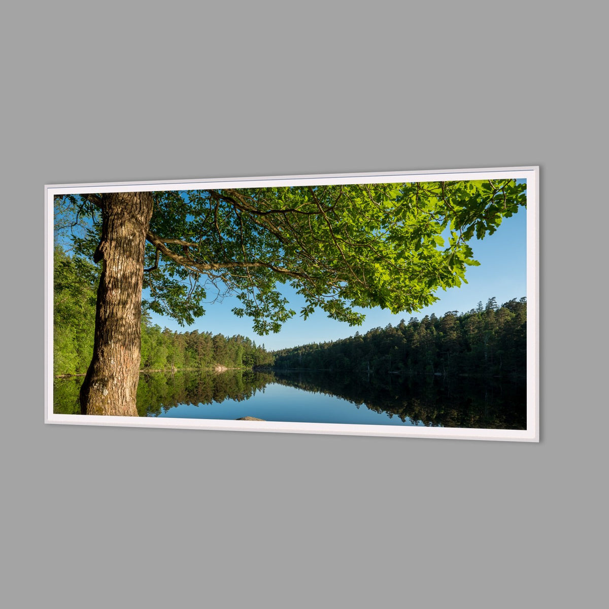 LED-Wandbild 60x120 cm quer – Seen & Flüsse