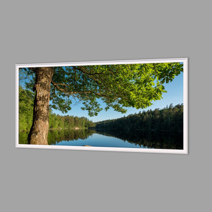 LED-Wandbild 60x120 cm quer – Seen & Flüsse